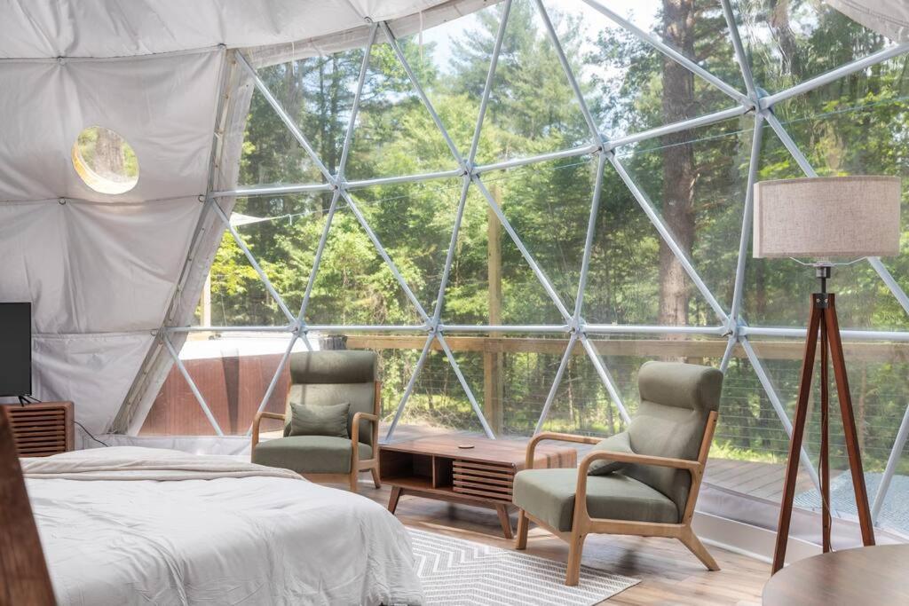 Dream Dome - Romantic Getaway, Hot Tub, Ac, Wifi, National Park 8 Min 卢雷 外观 照片