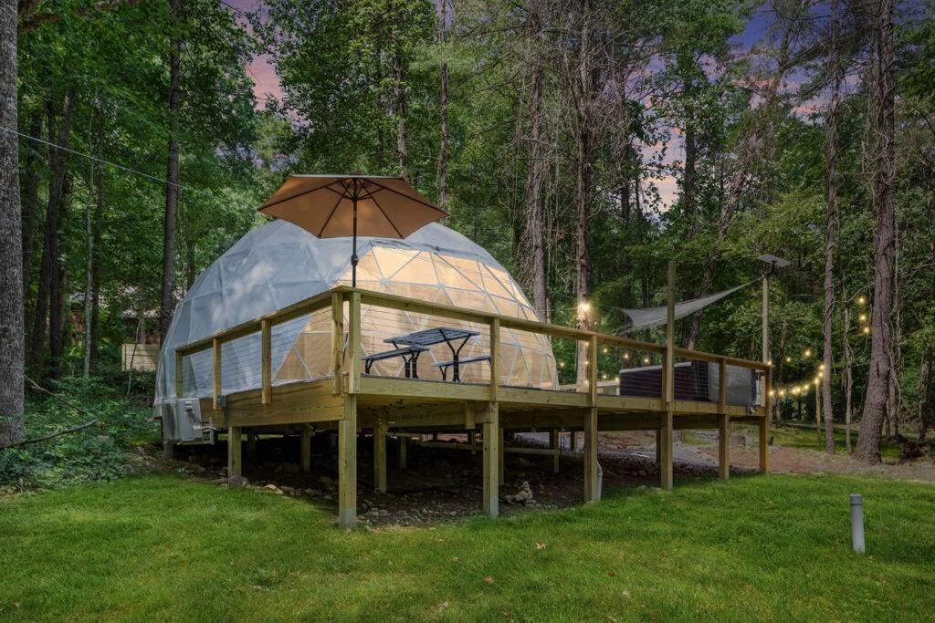 Dream Dome - Romantic Getaway, Hot Tub, Ac, Wifi, National Park 8 Min 卢雷 外观 照片